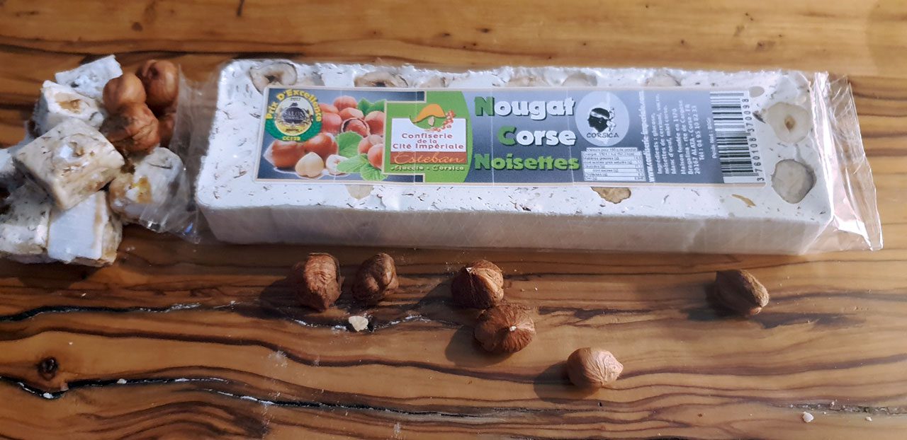 Nougat Corse aux Noisettes
